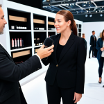 메이크업아티스트 현장 경험 쌓는 법 - Networking Event**

A professional makeup artist, fully clothed in a stylish black blazer and trouse...