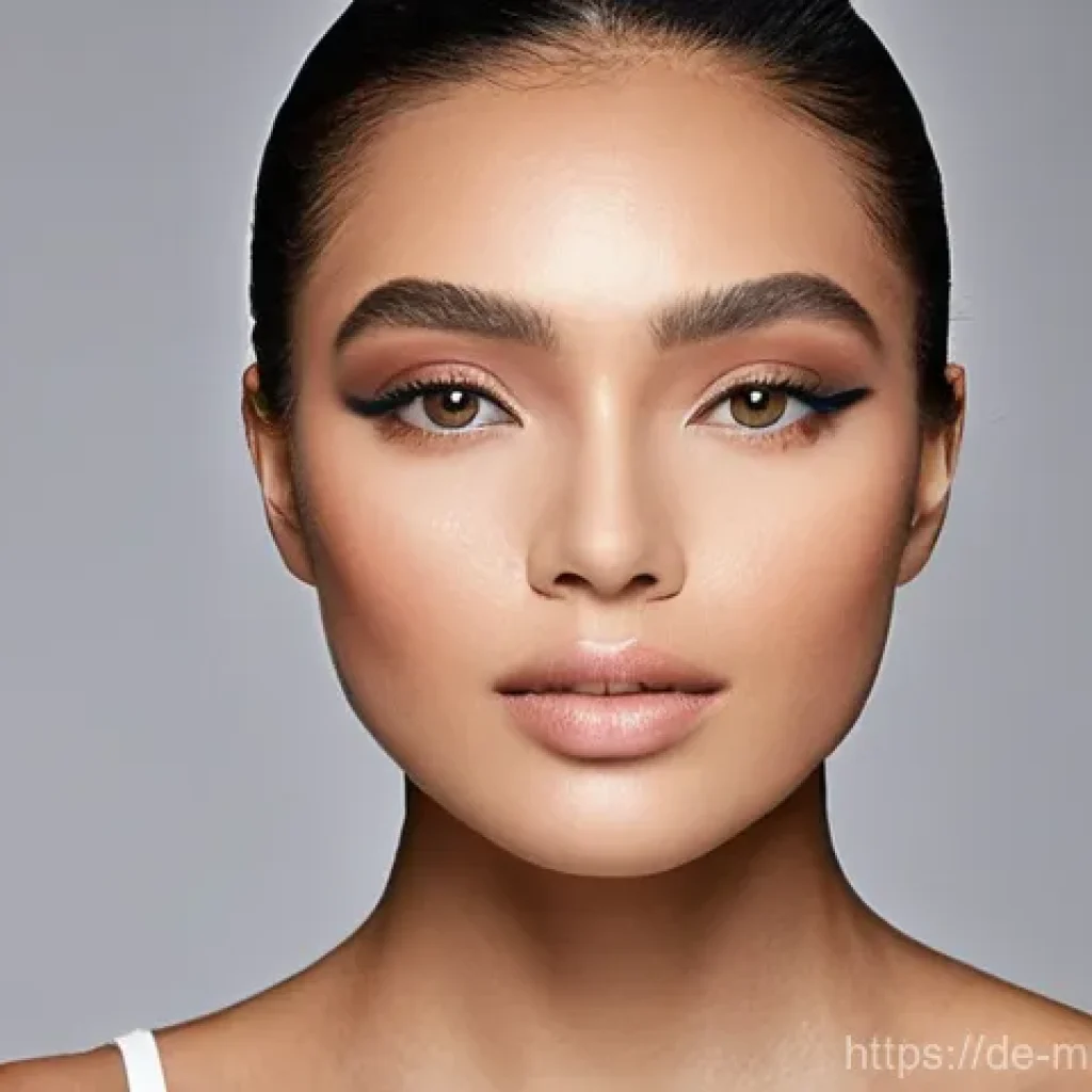 메이크업아티스트가 추천하는 방송 메이크업 팁 - **Prompt: The Art of Broadcast Makeup Application**
    A professional female makeup artist, mid-30s...