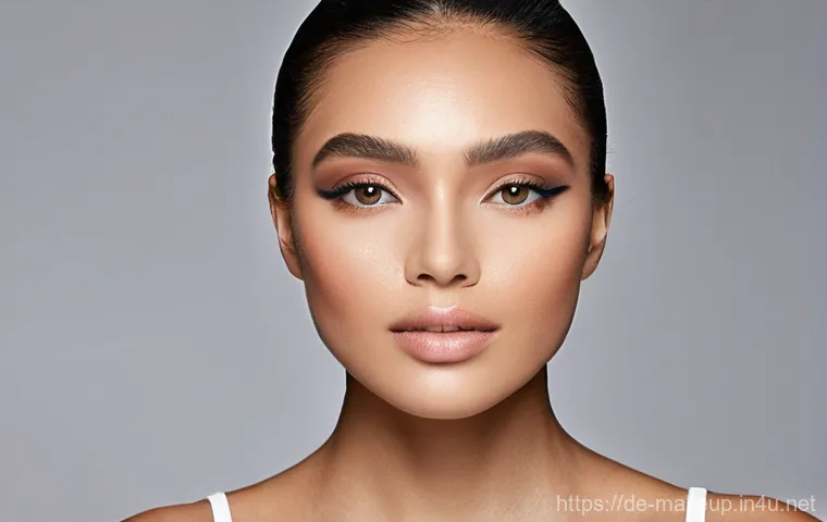 메이크업아티스트가 추천하는 방송 메이크업 팁 - **Prompt: The Art of Broadcast Makeup Application**
    A professional female makeup artist, mid-30s...