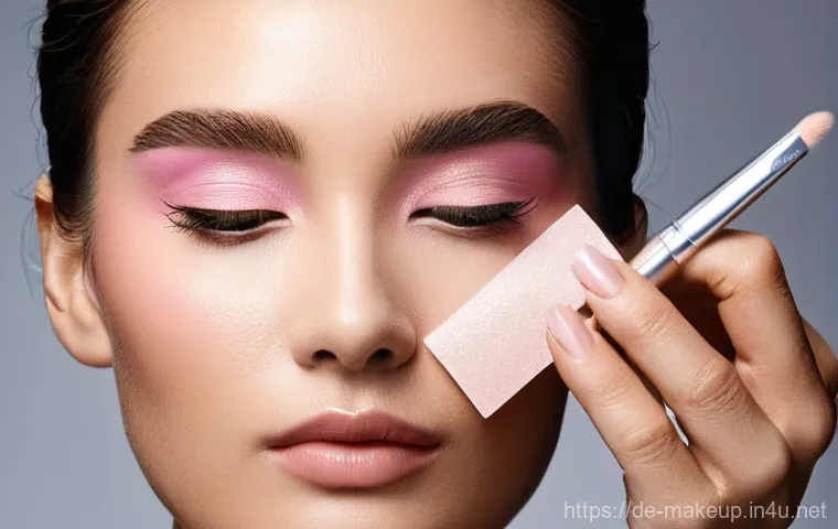 메이크업아티스트가 추천하는 방송 메이크업 팁 - **Prompt: Confident Professional for the Camera**
    A confident professional woman, mid-30s, is se...